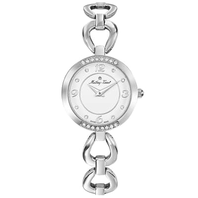 Mathey Tissot Women's Fleury 1496 White Dial Watch - D1496AI - 6 (36)