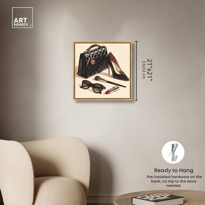 Simple Glam Collection Canvas by Art Remedy