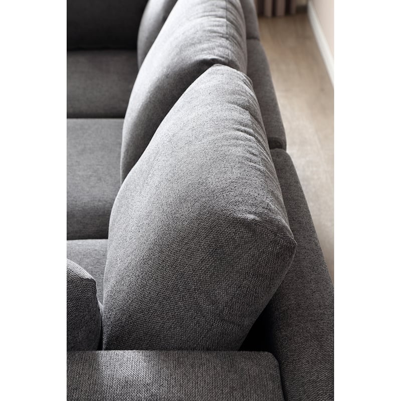 Living Room Furniture Modern Leisure L Shape Couch