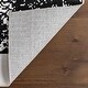 preview thumbnail 4 of 6, Nuloom Nila SplashGuard Modern Snake Print Machine Washable Area Rug