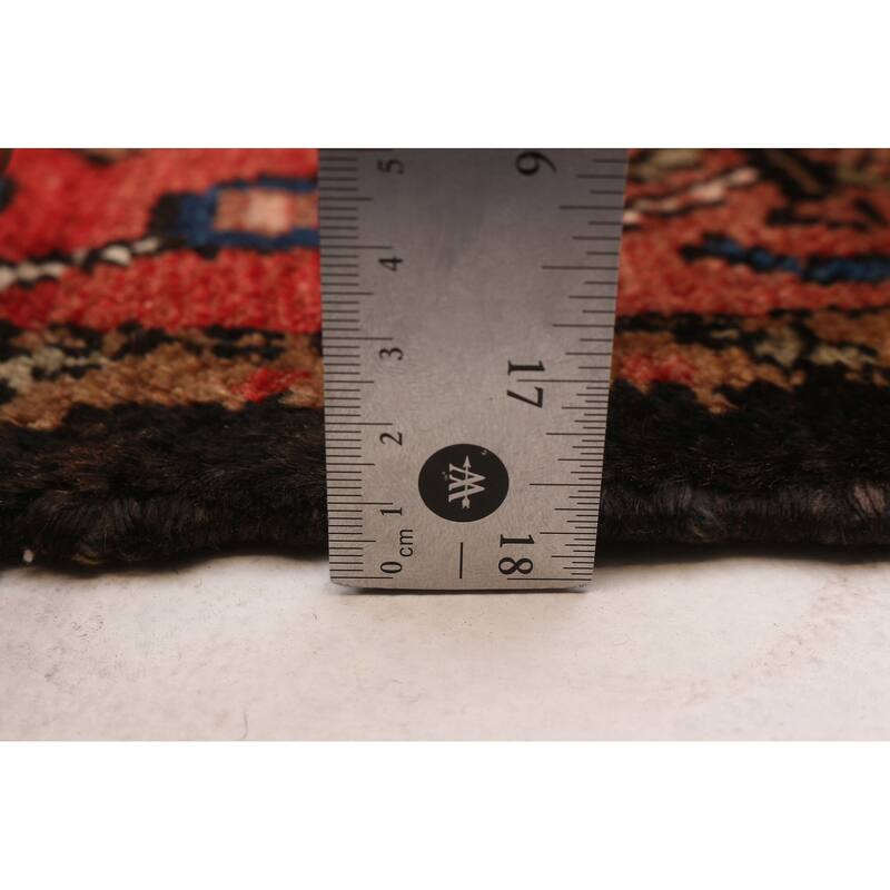 ECARPETGALLERY Hand-knotted Andelz Navy Wool Rug - 3'11 x 9'4