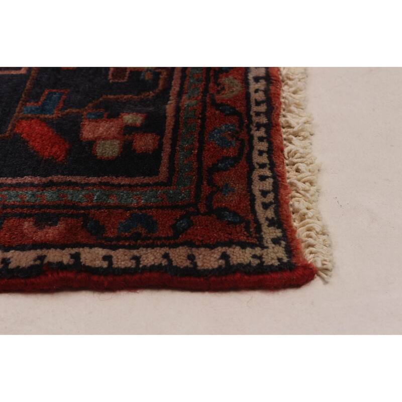 ECARPETGALLERY Hand-knotted Anadol Red Wool Rug - 3'7 x 10'2