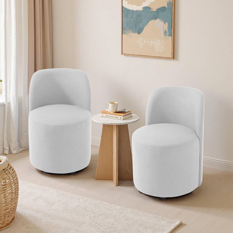 Lumibee 21" W Upholstered Side Dining Chair Set of 2