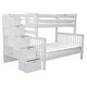 preview thumbnail 18 of 19, Taylor & Olive Trillium Twin over Full Stairway Bunk Bed