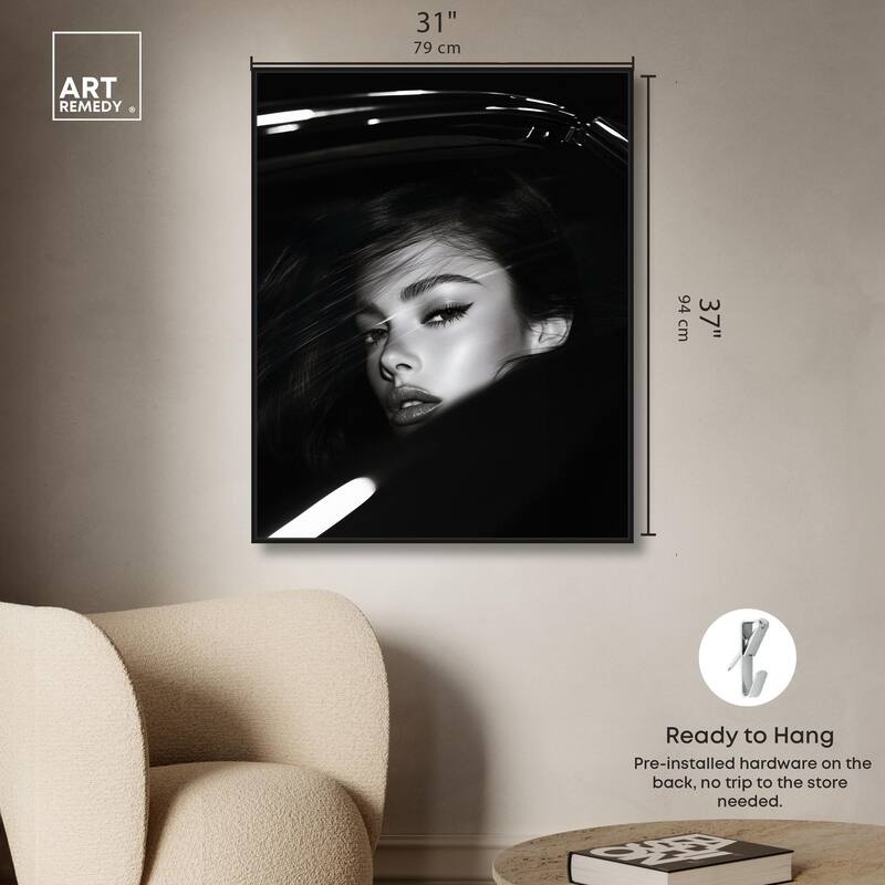 Depth of Her Eyes Canvas by Art Remedy