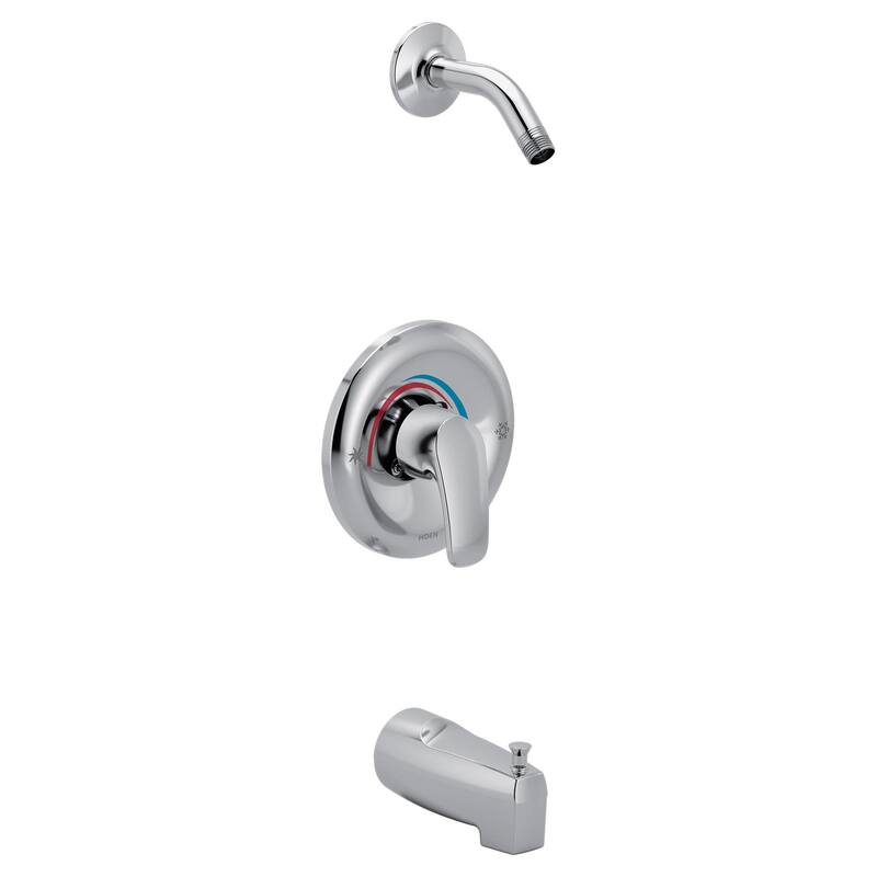 Moen TL5183NH Chateau Tub and Shower Trim Package Shower Head - Polished Chrome - Polished Chrome