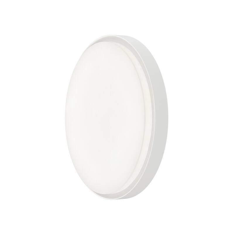 Maxim 57312 Float 12" Wide LED Flush Mount Drum Ceiling Fixture