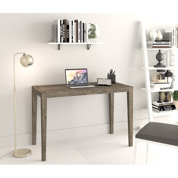 Ashford 47 Reclaimed Wood Home Office Desk On Sale Overstock 32423789 Grey