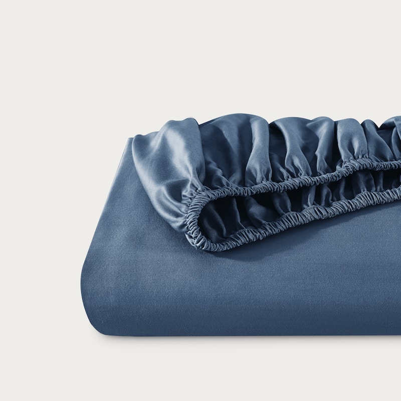 Bare Home Organic Cotton Fitted Sheet - Smoth Sateen Weave