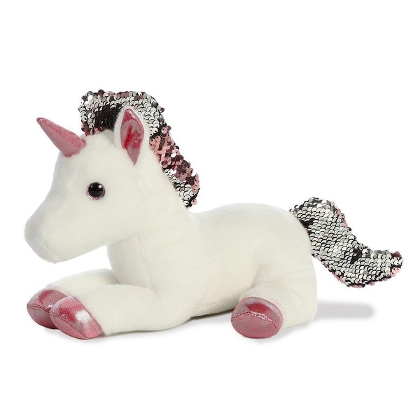 unicorn sequin teddy