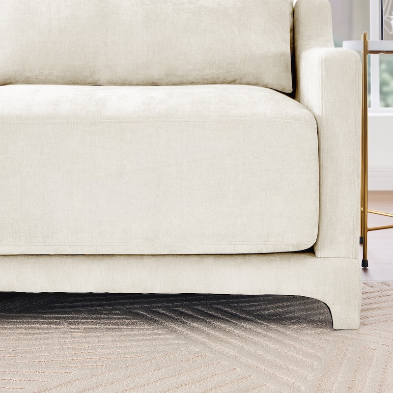 Two seater Chenille Fabric sofa