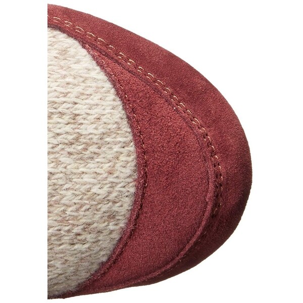 acorn leather slippers