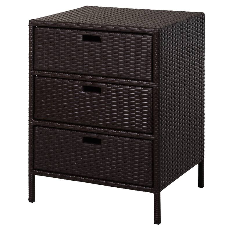 Outsunny Outdoor Towel Cabinet