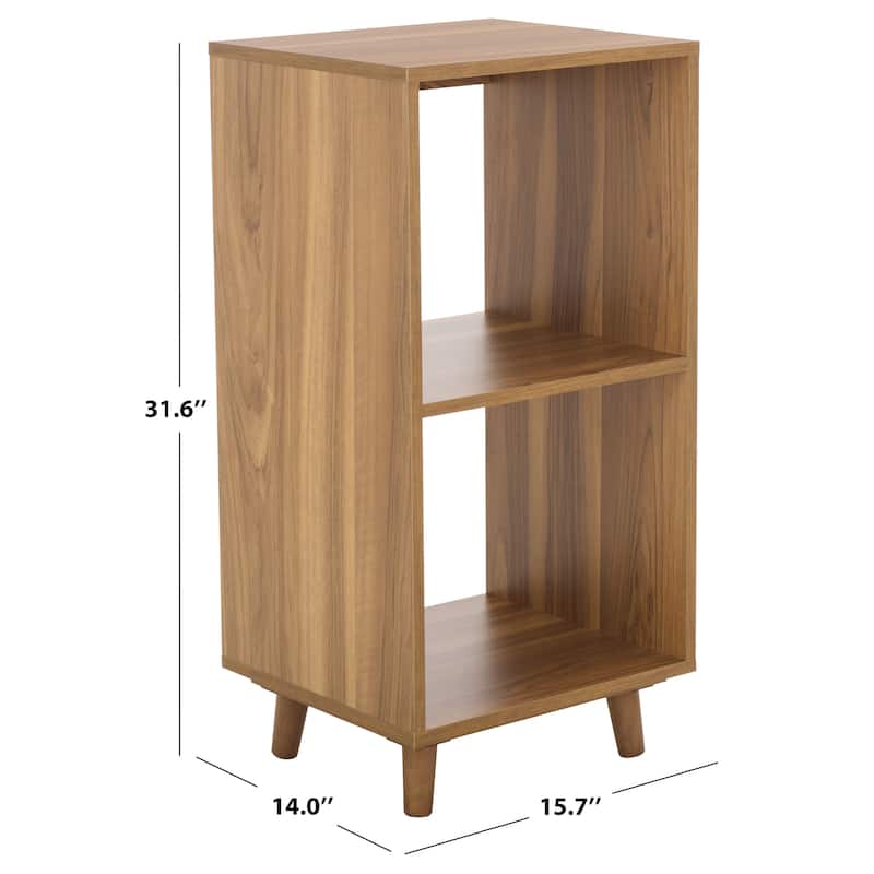 SAFAVIEH Home Yona Verticle 2 Shelf Accent Table - 16"W x 14"D x 32"H