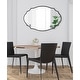 preview thumbnail 4 of 70, Kate and Laurel Leanna Scalloped Oval Wall Mirror