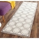 preview thumbnail 27 of 115, SAFAVIEH Amherst Corinne Modern Rug 2'3" x 11' Runner - Ivory/Light Grey - Runner