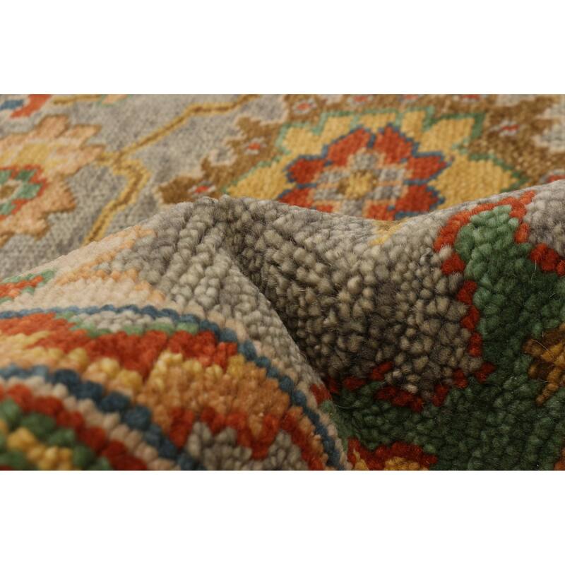 ECARPETGALLERY Hand-knotted Jules Serapi Grey Wool Rug - 9'2 x 11'10
