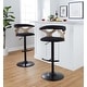 preview thumbnail 9 of 141, Carson Carrington Viby Adjustable Bar Stool with Rounded T Footrest (Set of 2)