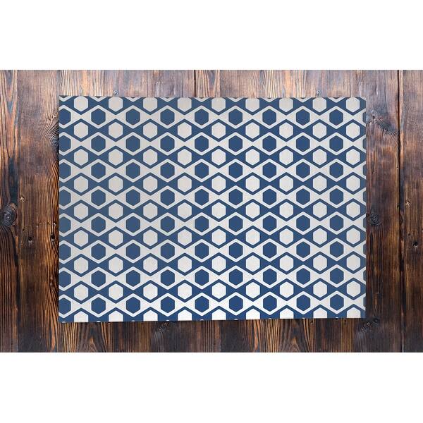 DIAMOND GALAXY BLUE Outdoor Mat By Terri Ellis Bed Bath & Beyond