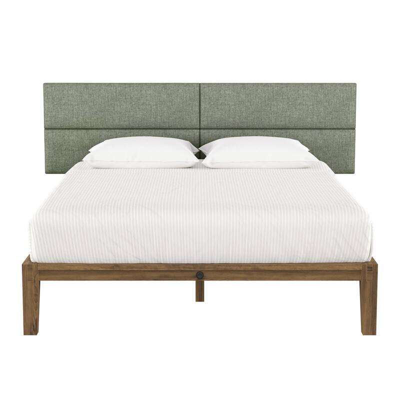Jaxx Panelist Modern Padded Headboard - Set of 4 Wall Mounted Panels