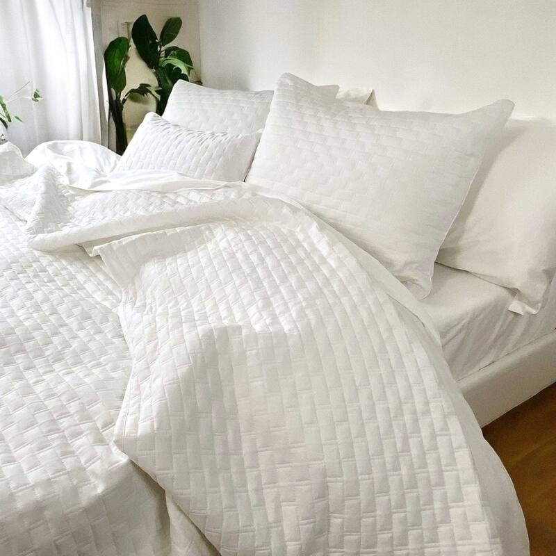 BedVoyage viscose from Bamboo Cotton Quilted Coverlet BedSpread