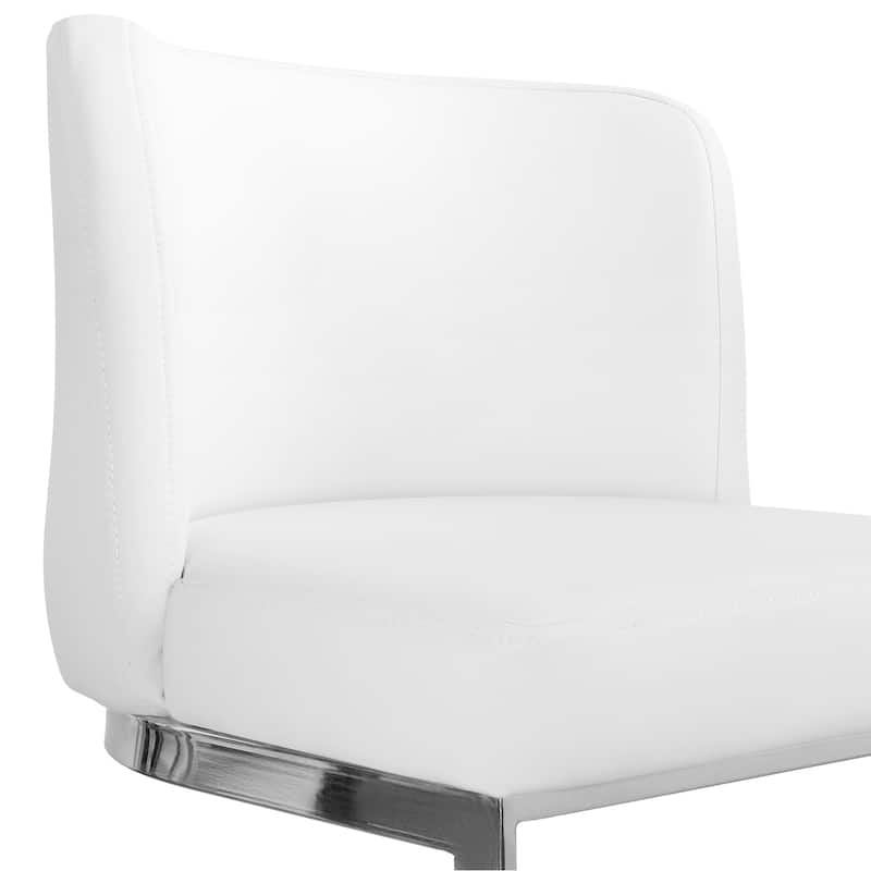 26" Upholstered Bar Stools, Counter Height Stools - 18.11"W x 19.69"D x 37.4"H
