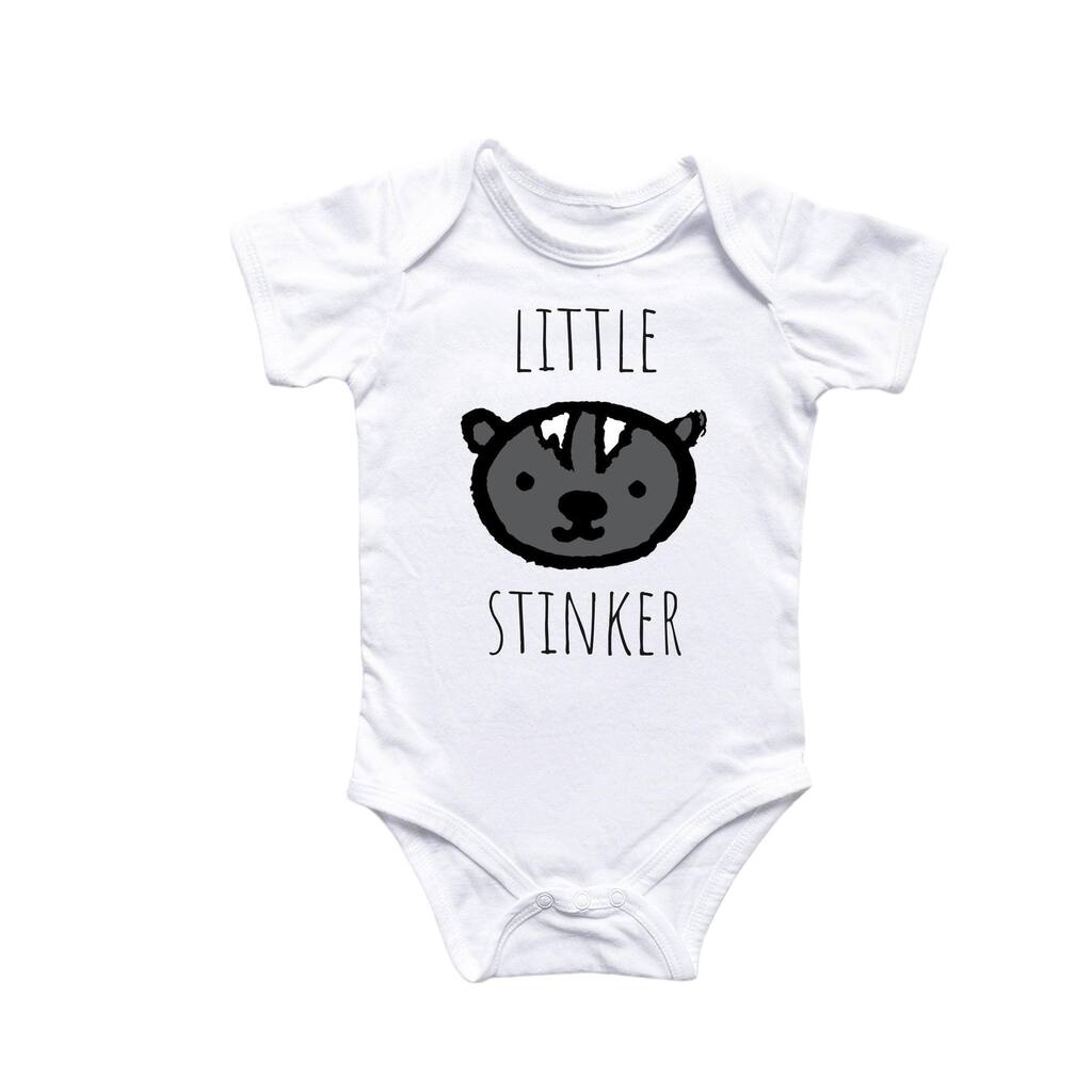 Skunk Animal - Baby Boy Girl Clothes Infant Bodysuit Funny Cute Newborn