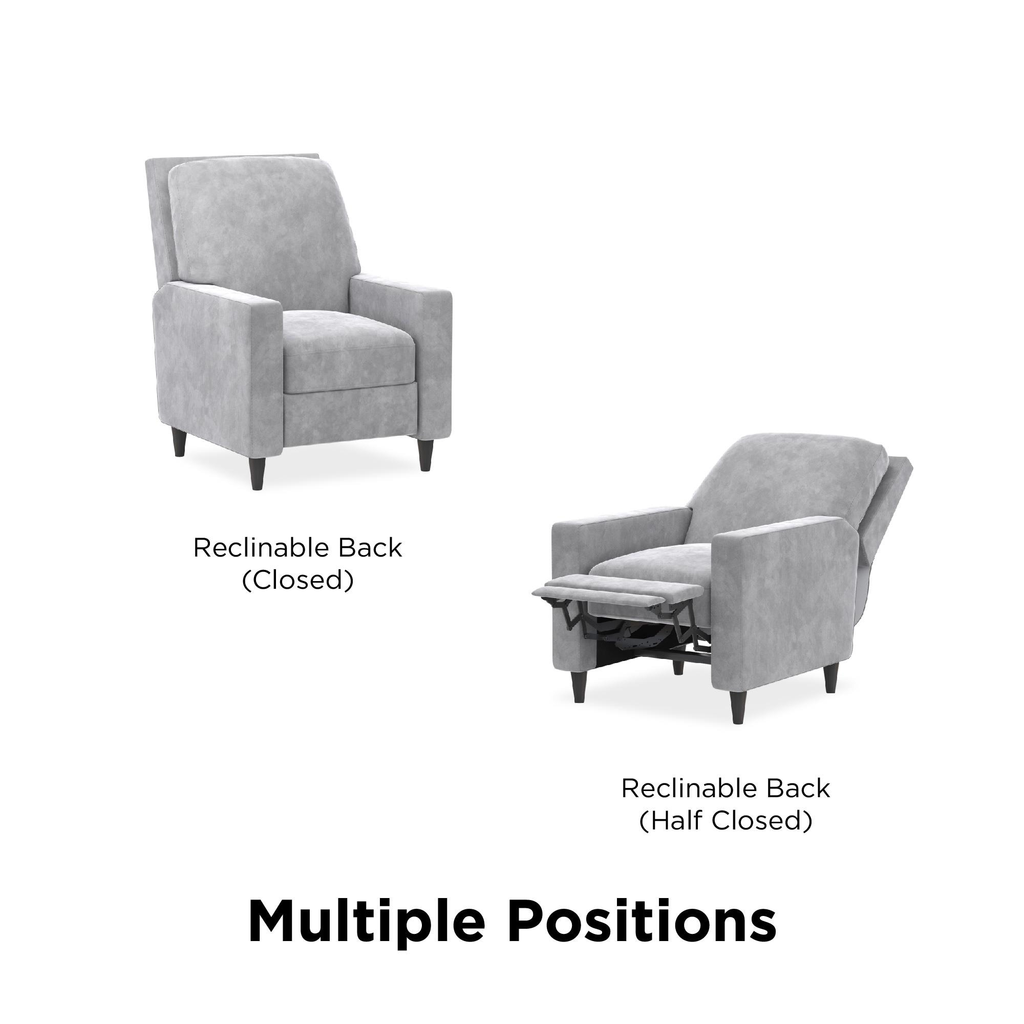 The Novogratz Lana Pushback Recliner On Sale Bed Bath Beyond