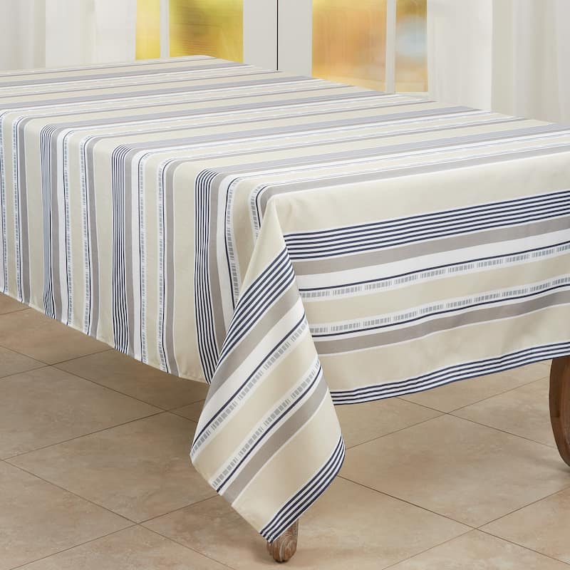 Striped Design Tablecloth