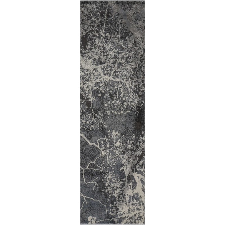 Nourison Maxell Contemporary Grey Ombre Abstract Area Rug