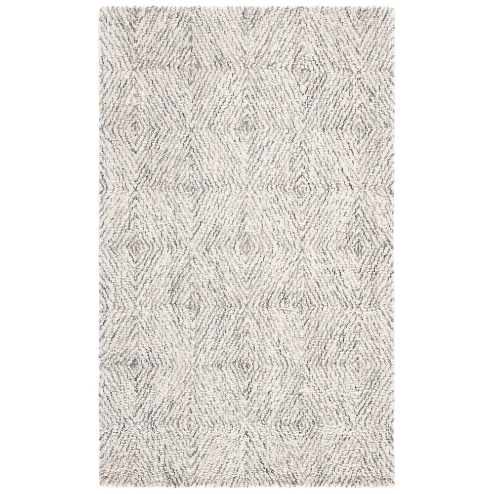 SAFAVIEH Handmade Ebony Herlaug Modern Wool Rug