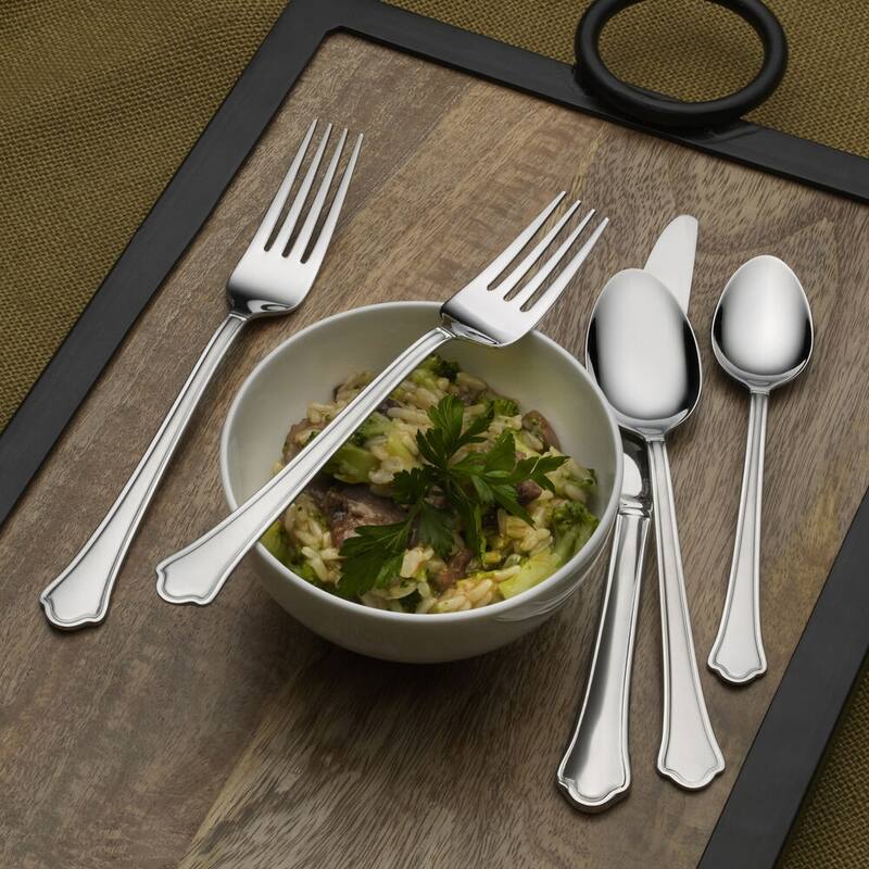 Capri Frost 20-Piece Flatware Set