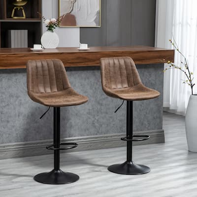 Adjustable Barstools Set Of 2