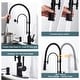 preview thumbnail 85 of 87, WOWOW Single Handle Gooseneck Pull Down Sprayer Kitchen Faucet