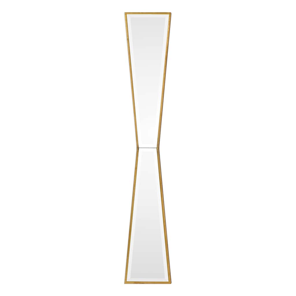 Uttermost Corbata 10" Wide Bow Tie Geometric Accent Wall Mirror