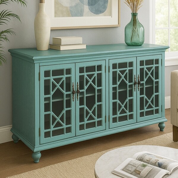 Hillsdale Beckett Wood Four Door Credenza - Bed Bath & Beyond