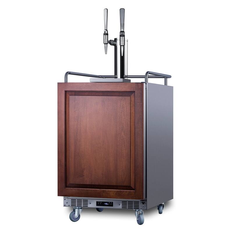 Summit SBC682NCFTWIN 24" Wide 5.6 Cu. Ft. Built-In / Free Standing