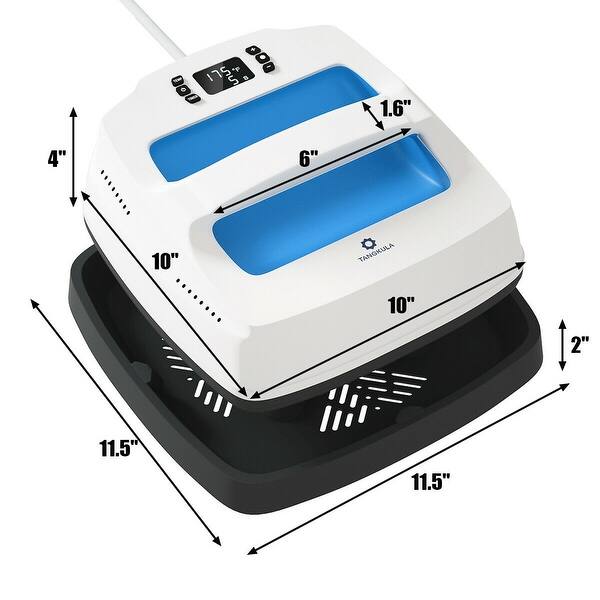 Shop Tangkula 9 X9 Heat Press Machine Sublimation T Shirt Press