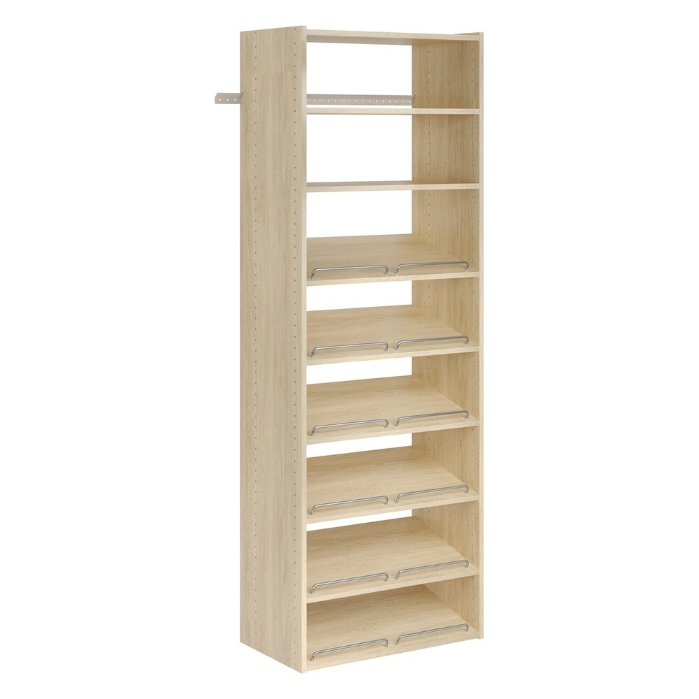 https://ak1.ostkcdn.com/images/products/is/images/direct/f1dac1d18b695a5a9c4142e17aac81f9fb3ac352/Easy-Track-Essential-Shoe-Tower-Storage-System-and-Organizer-Kit%2C-Honey-Blonde.jpg