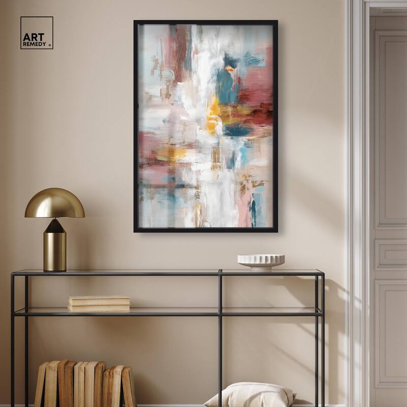 Warmth and cool III Shadowbox by Art Remedy