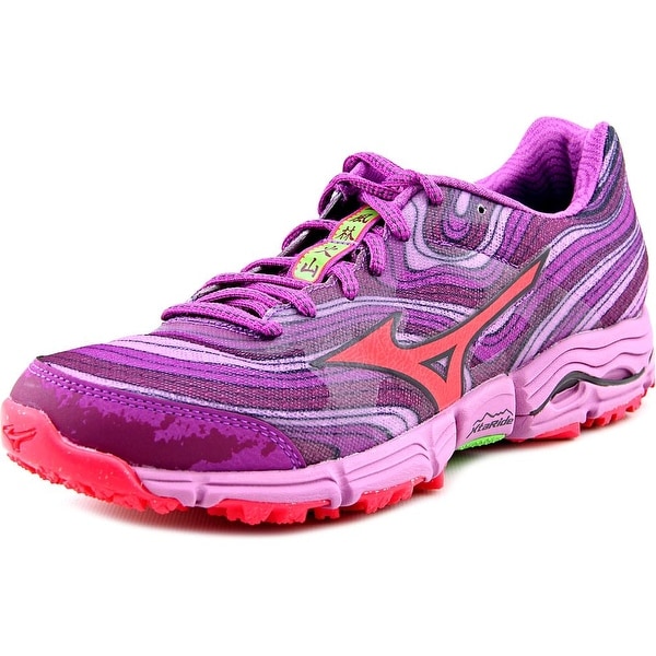 Mizuno Wave Kazan Women Round Toe Synthetic Purple Running Shoe
