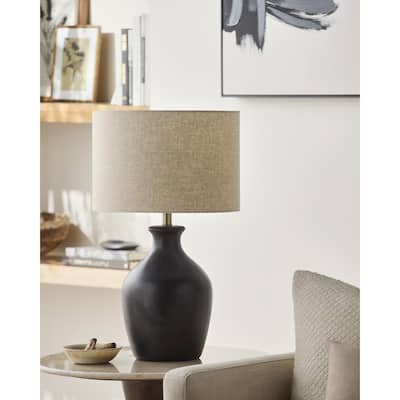 Livabliss Karole Traditional Accent Table Lamp - 25"H x 15"W x 15"D