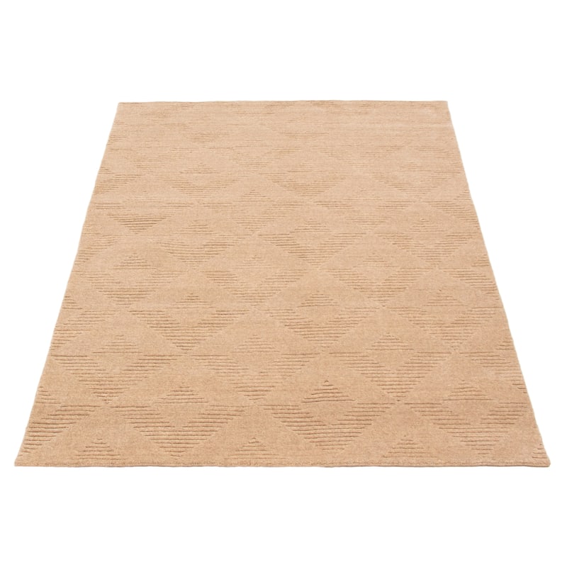 Kashkuli Gabbeh Tan Rug 5'4" x 7'6" - 5'4 x 7'6