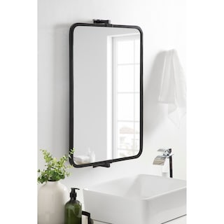 Kate and Laurel Elijah Pivot Wall Mirror