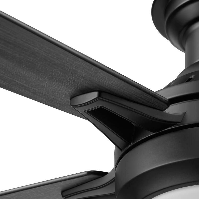 52" Honeywell Radstock Contemporary Ceiling Fan with Color Changing Light, Remote Control - 52 Inches