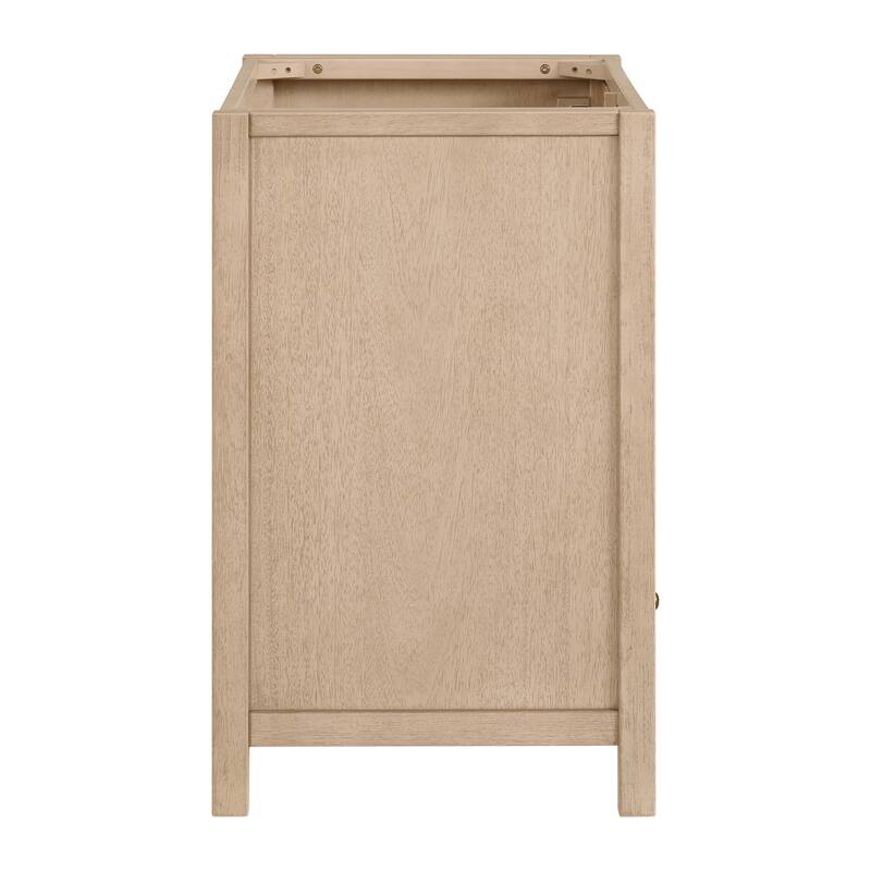 Alaterre Furniture Lucca 36 Inch Bathroom Vanity Without Sink
