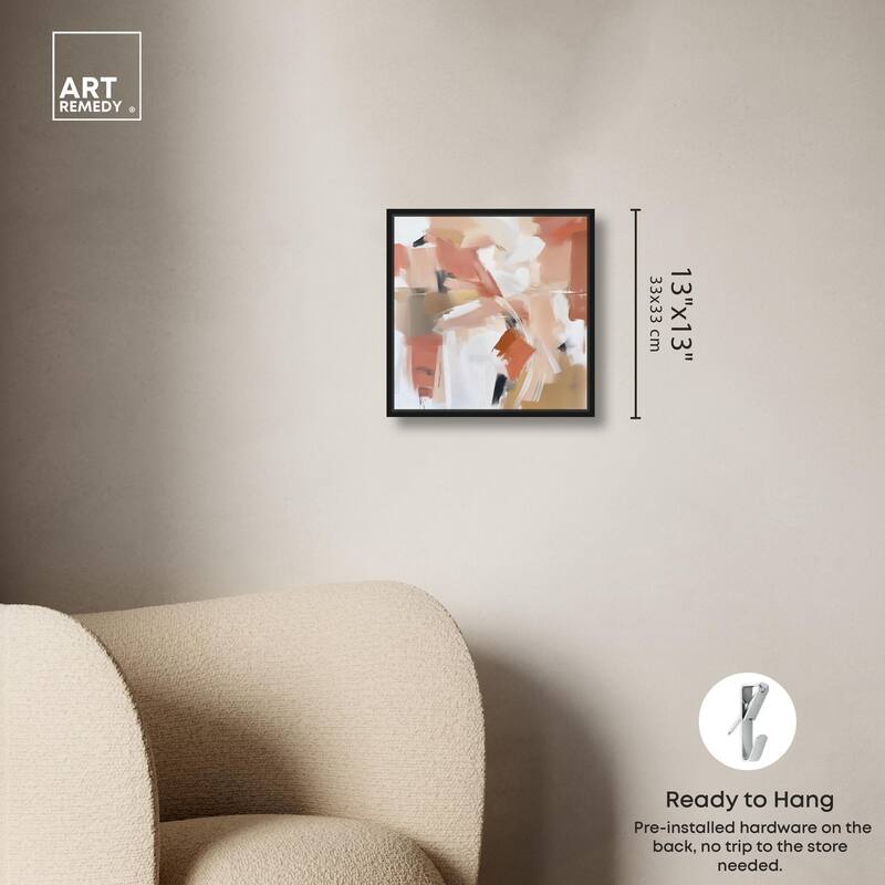 Rose and Rust I Canvas by Art Remedy