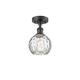 Option Matte Black / Clear Water Glass