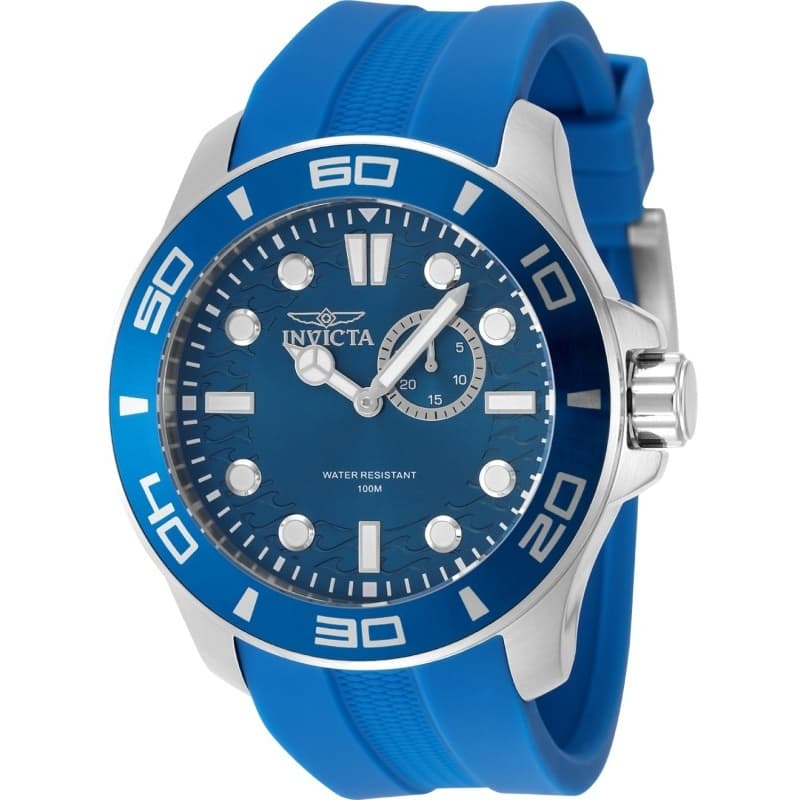 Invicta Men's 49271 Pro Diver Quartz VD72 Blue Dial Watch