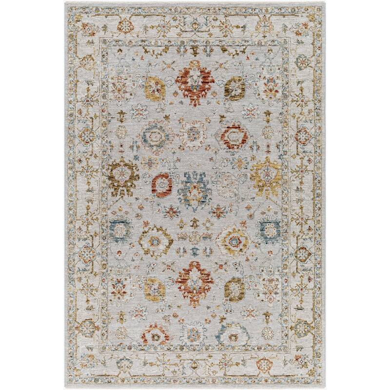 Livabliss Traditional Reina Medallion Area Rug